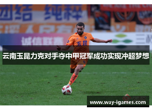 云南玉昆力克对手夺中甲冠军成功实现冲超梦想